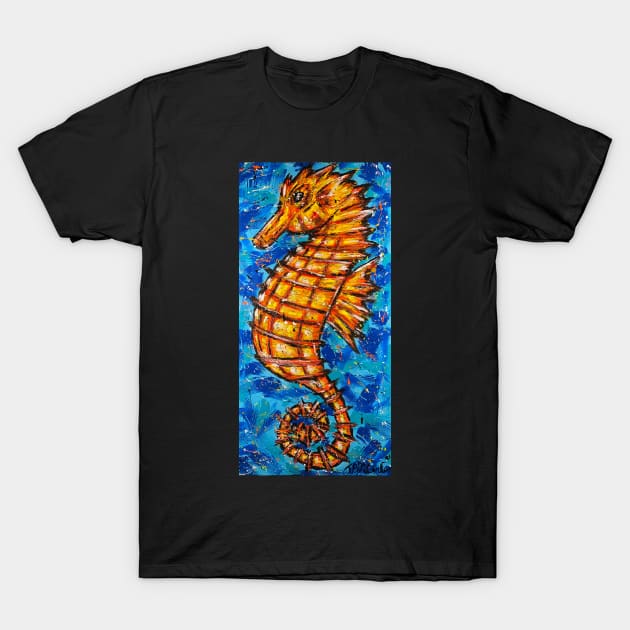 Seahorse T-Shirt by JPDiCarloArt